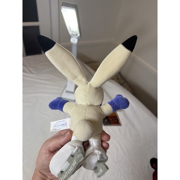 Winter Olympic Bunny Rabbit SLC 2002  Plush Toy Mascots‎ Ice Skating 9" tall USA - Picture 8 of 9